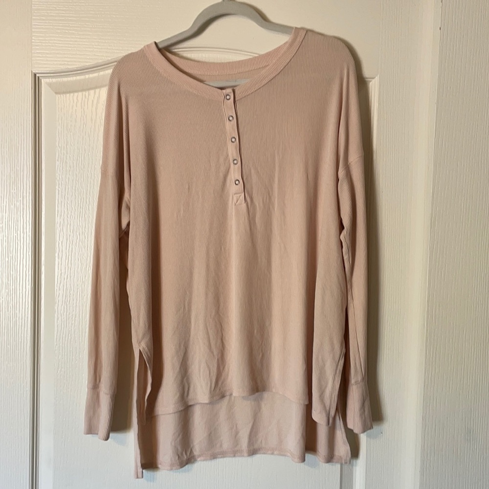 Light pink American Eagle oversized button down
